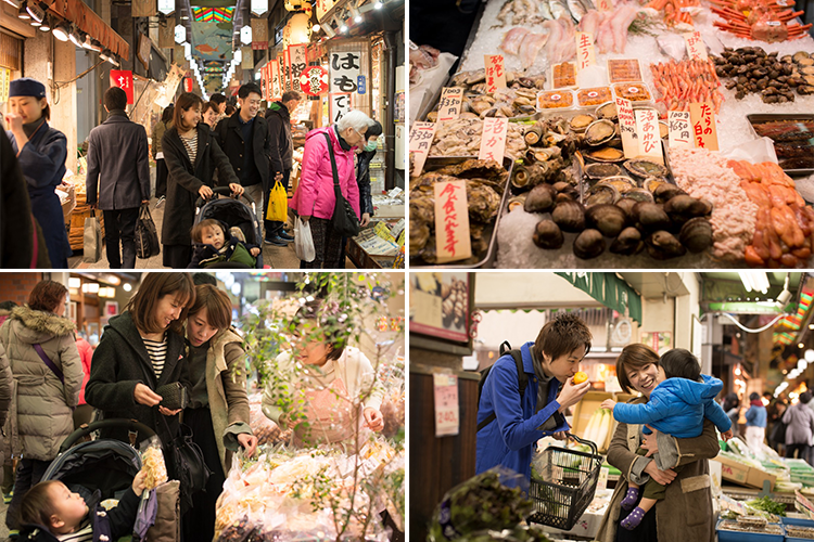 京都 錦市場で買い物